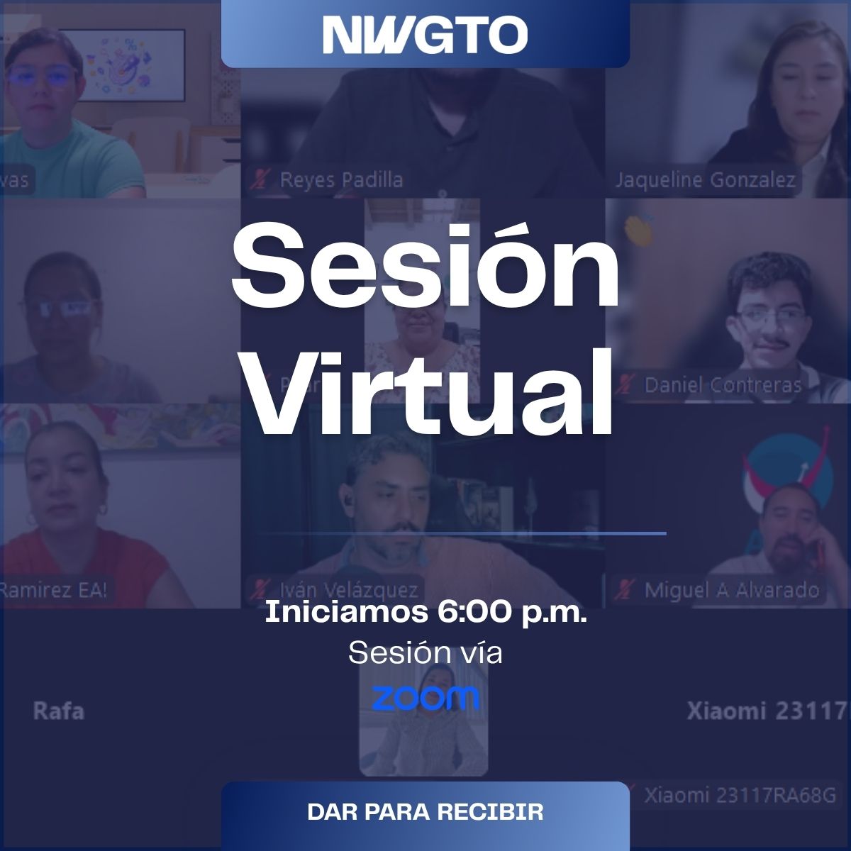 Sesión Virtual - Jueves 10 de Septiembre